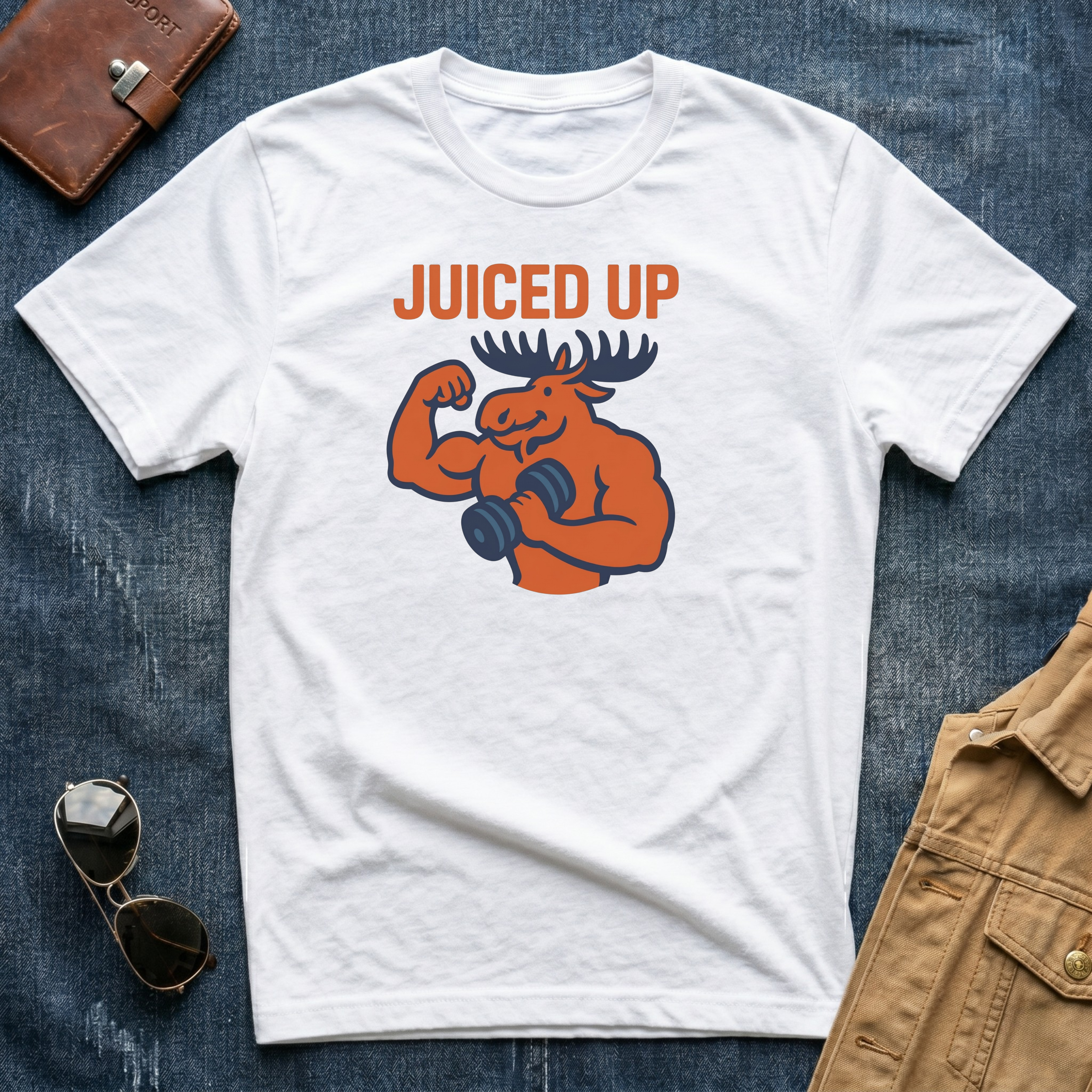 Juiced Up Moose T-Shirt