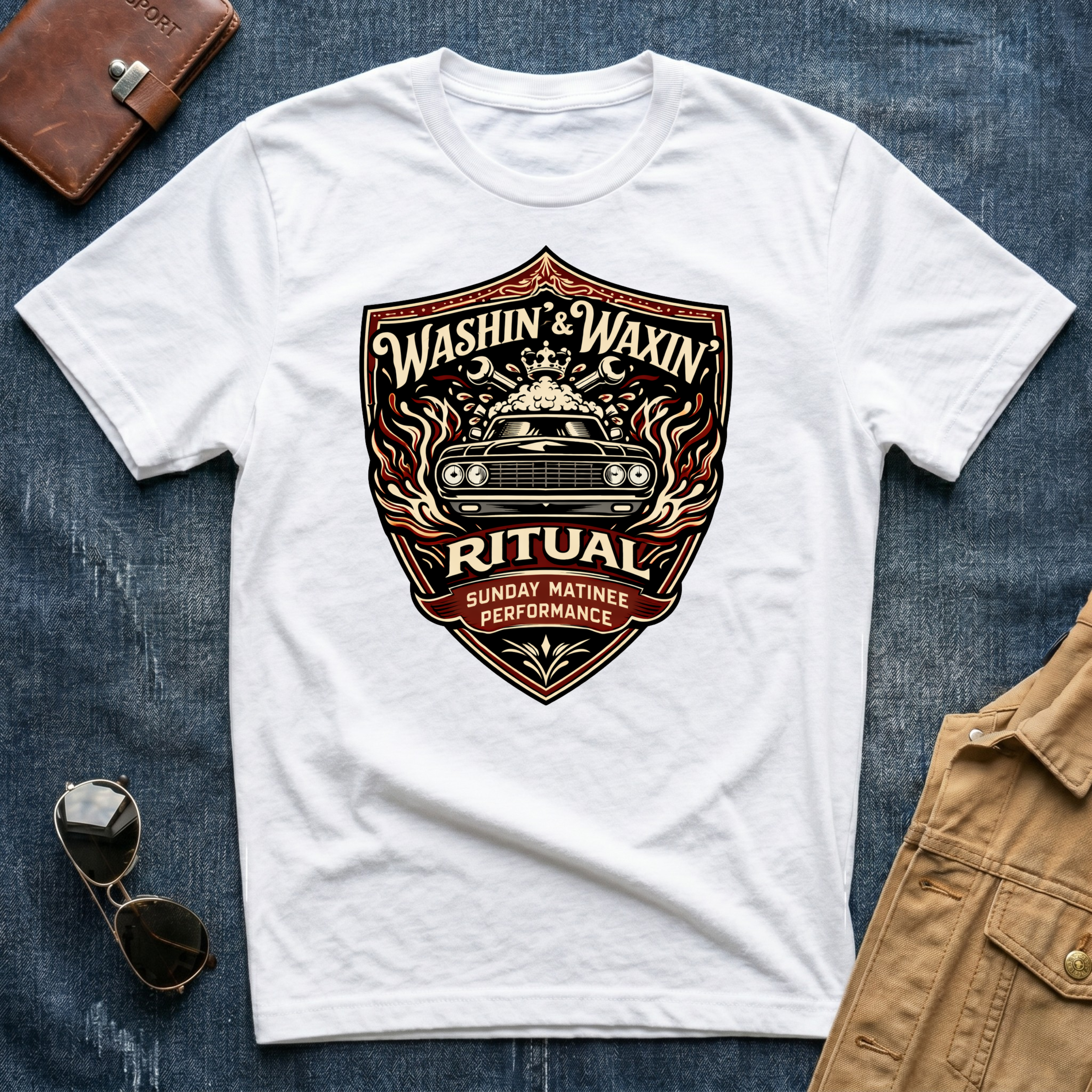Washing and Waxing Ritual T-Shirt