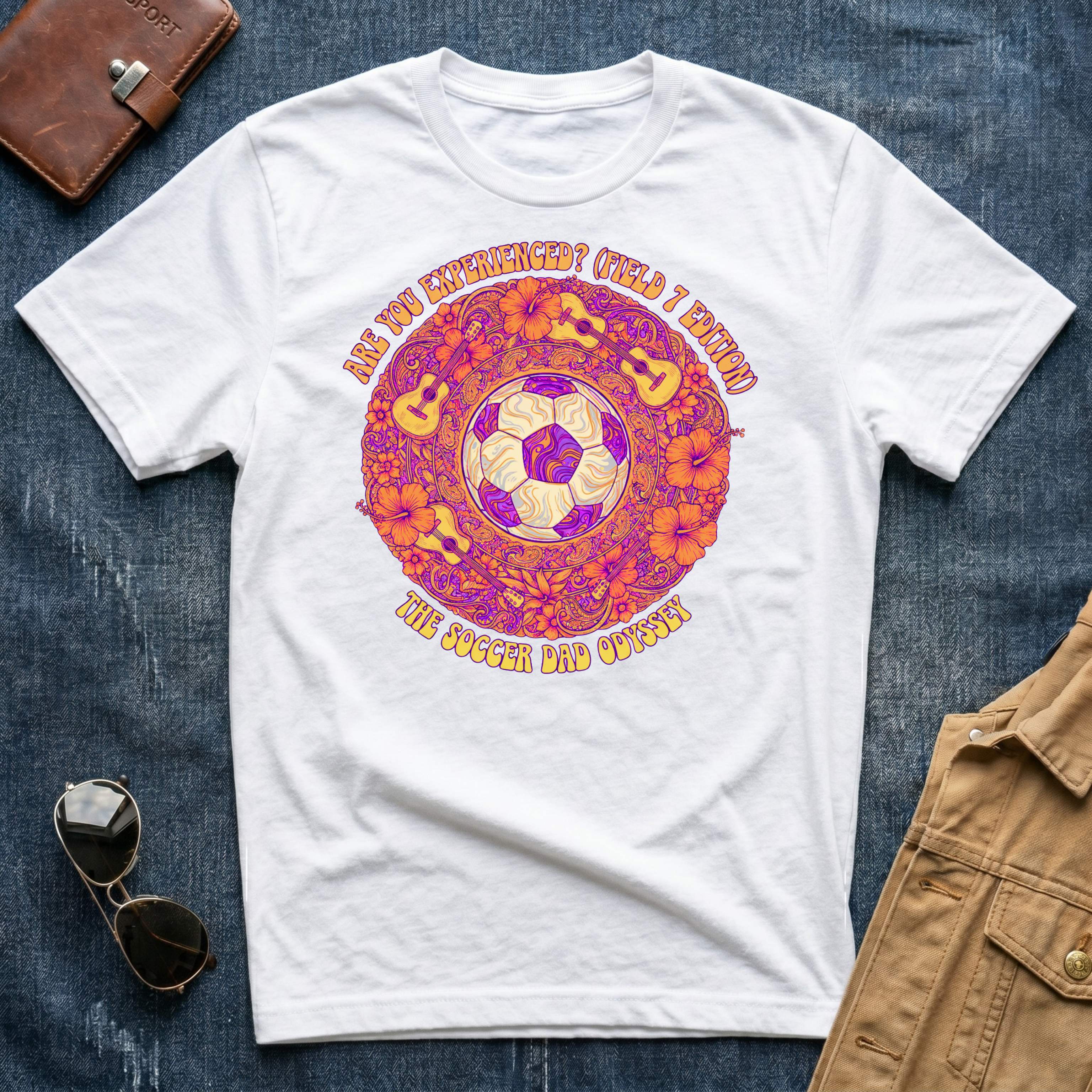 Are You Experienced The Soccer Odyssey T Shirt