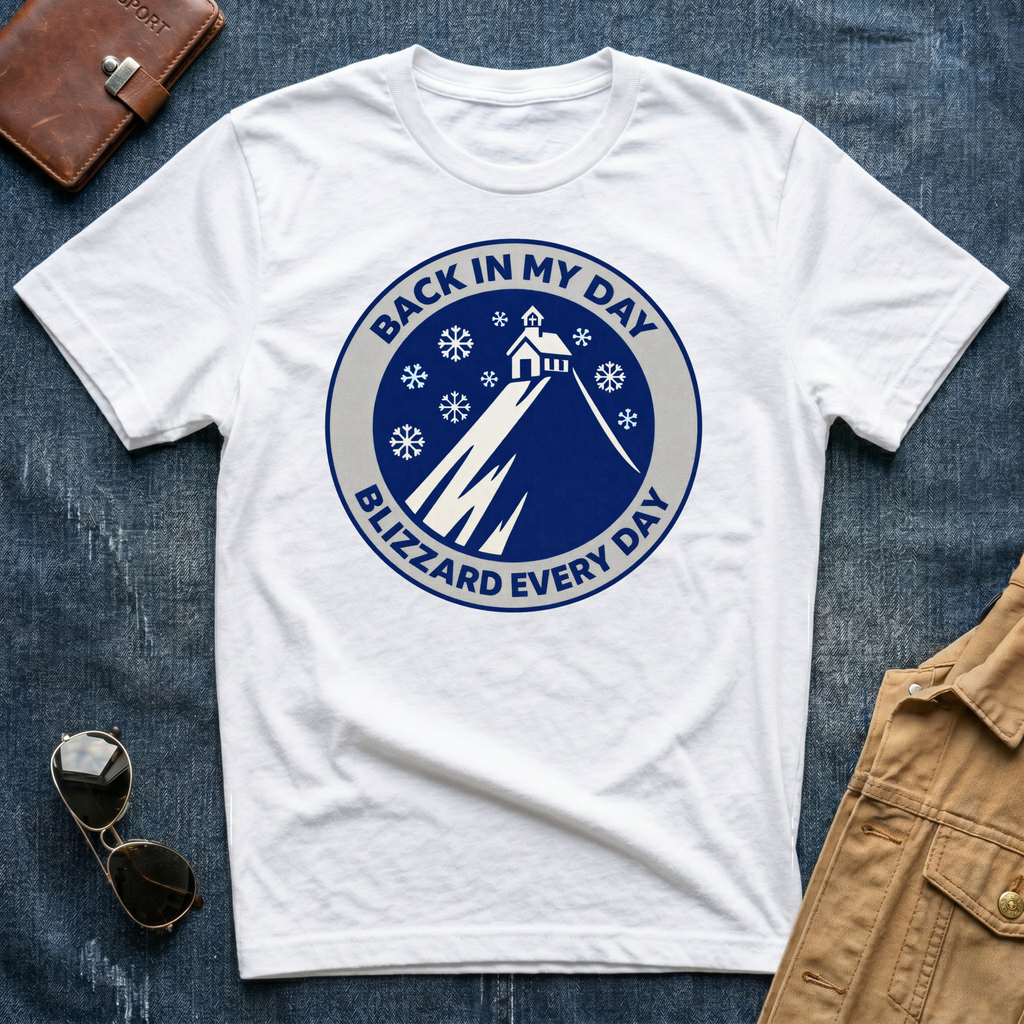 Back In My Day Blizzard Every Day T-Shirt