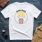 Rad Dad Anime Blond Hair T Shirt