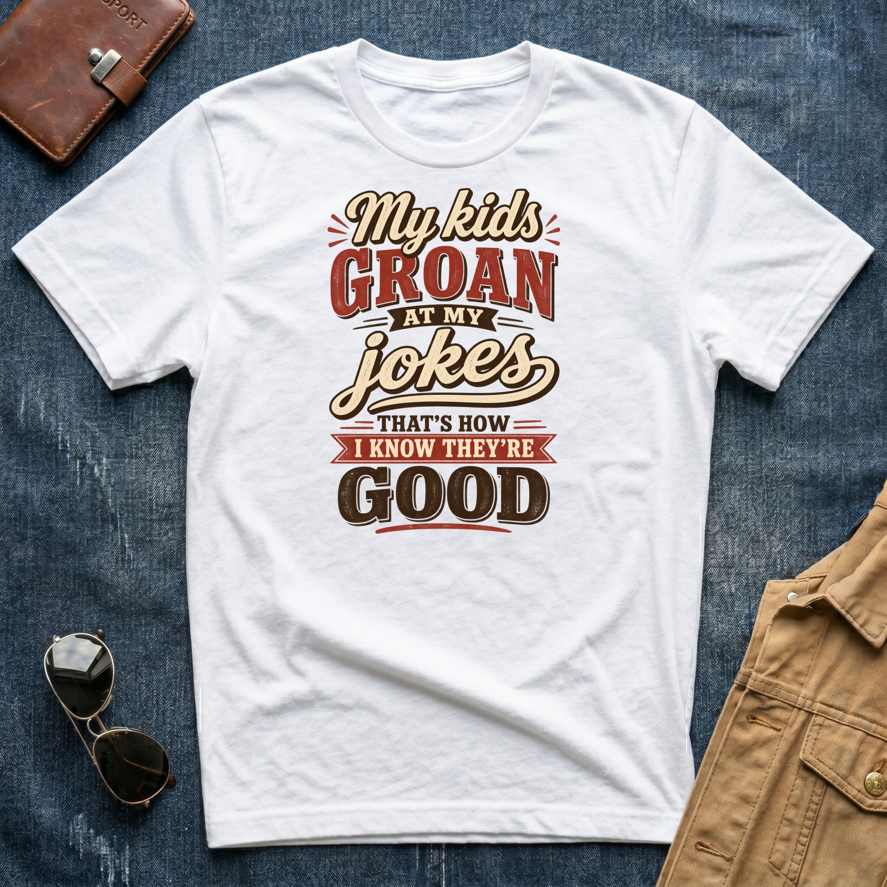 My Kids Groan At My Jokes T Shirt