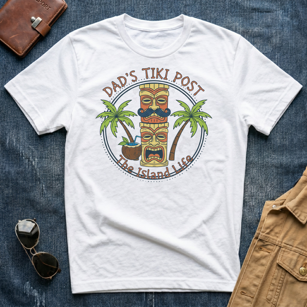 Dad's Tiki Post T Shirt