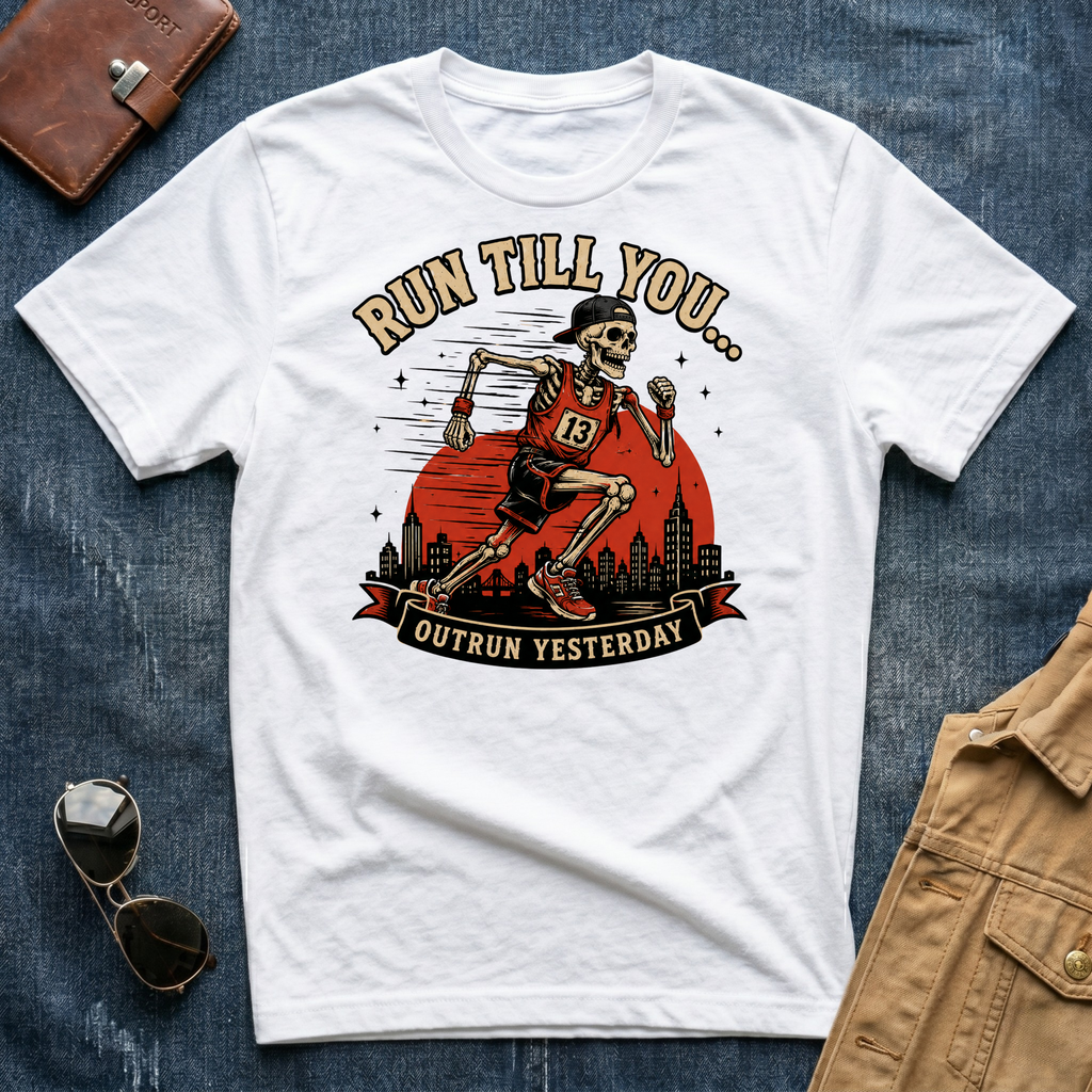 Run Till You Outrun Yesterday T‑Shirt