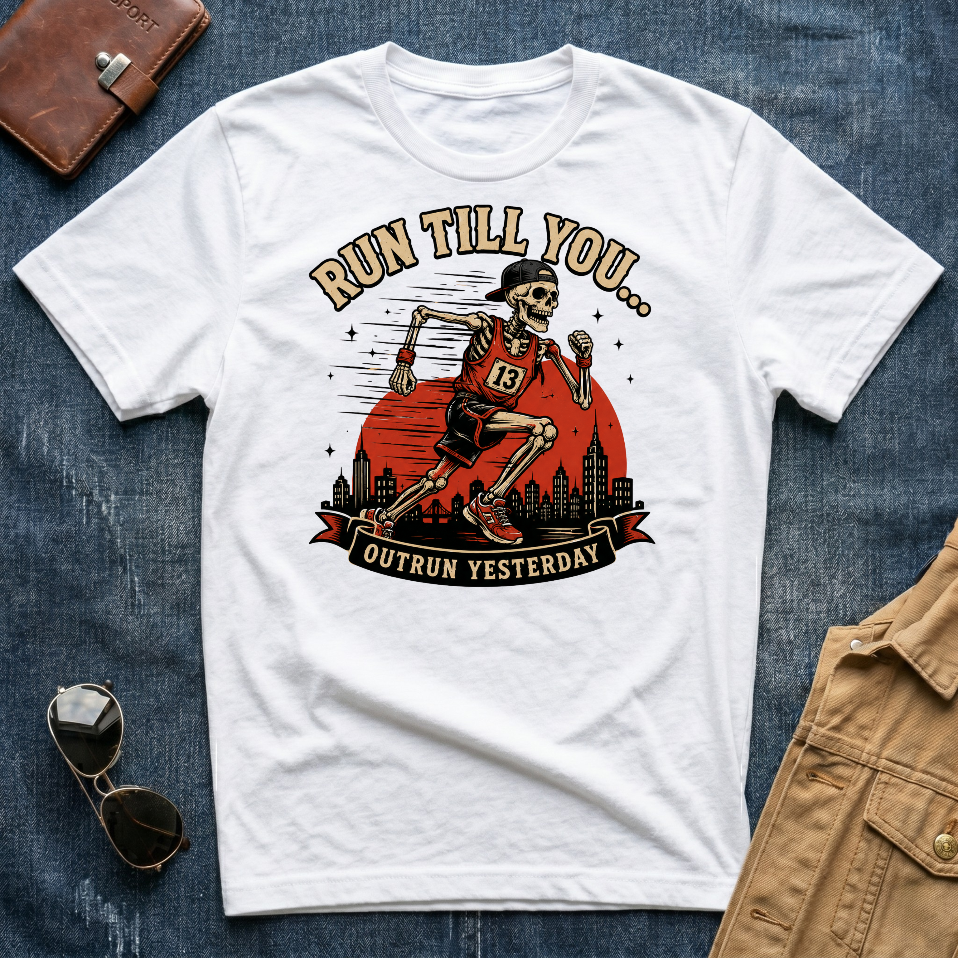Run Till You Outrun Yesterday T‑Shirt