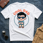 Anime Cool Dad Black T-Shirt