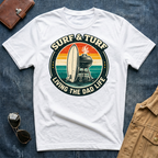 Surf & Turf Living the Dad Life T-Shirt