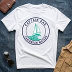 Captain Dad Caribbean Waters Blue T-Shirt