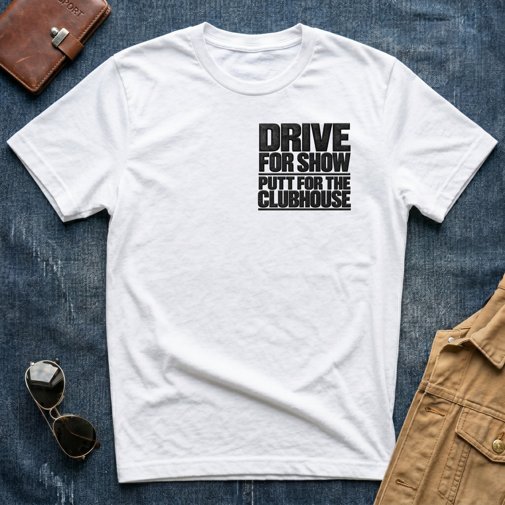 Drive For Show Putt For The Clubhouse T-Shirt