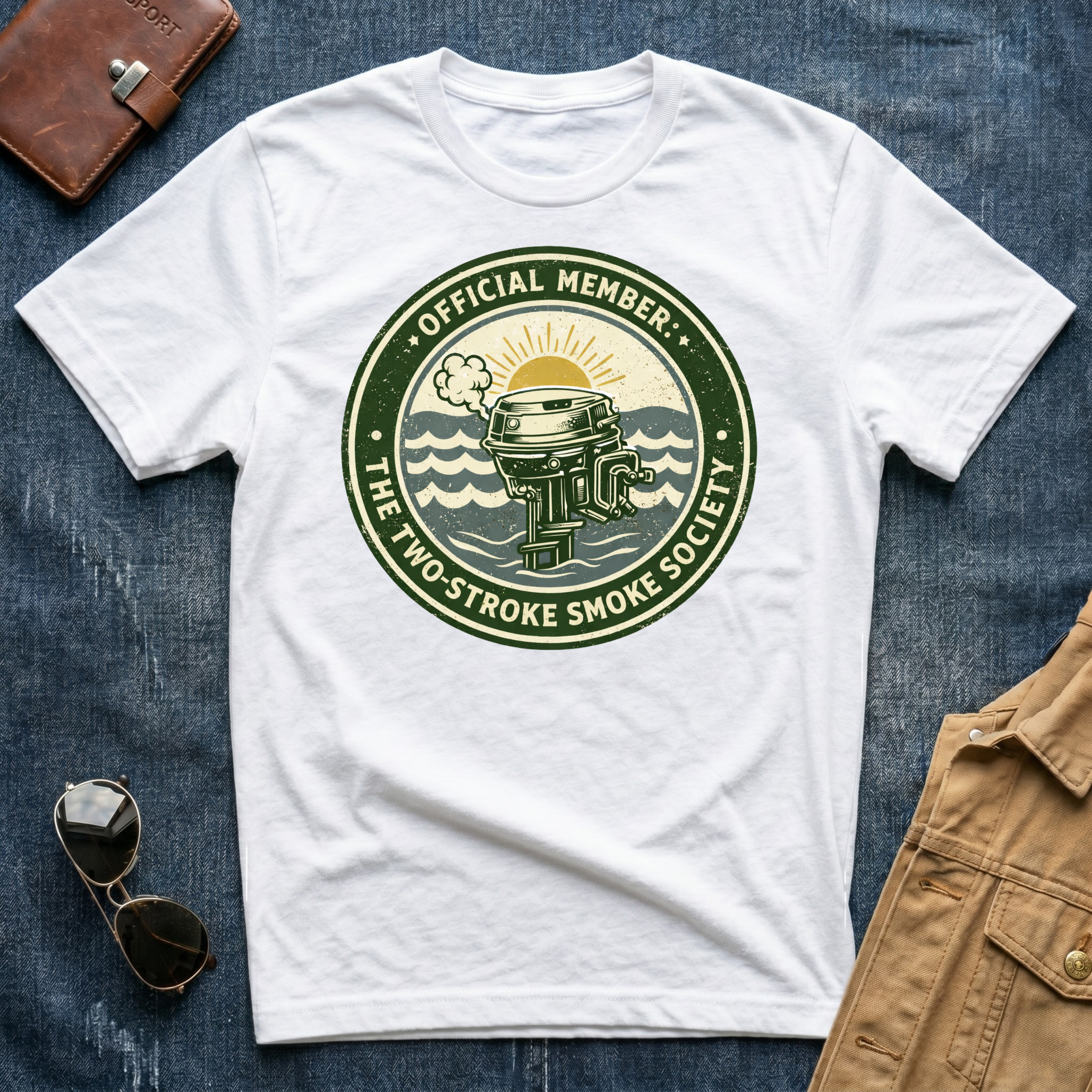 Two-Stroke Smoke Society T-Shirt