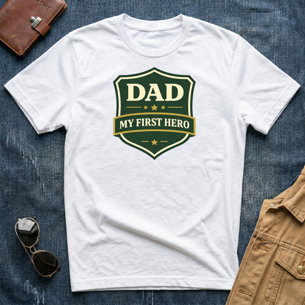 Dad My First Hero T-Shirt