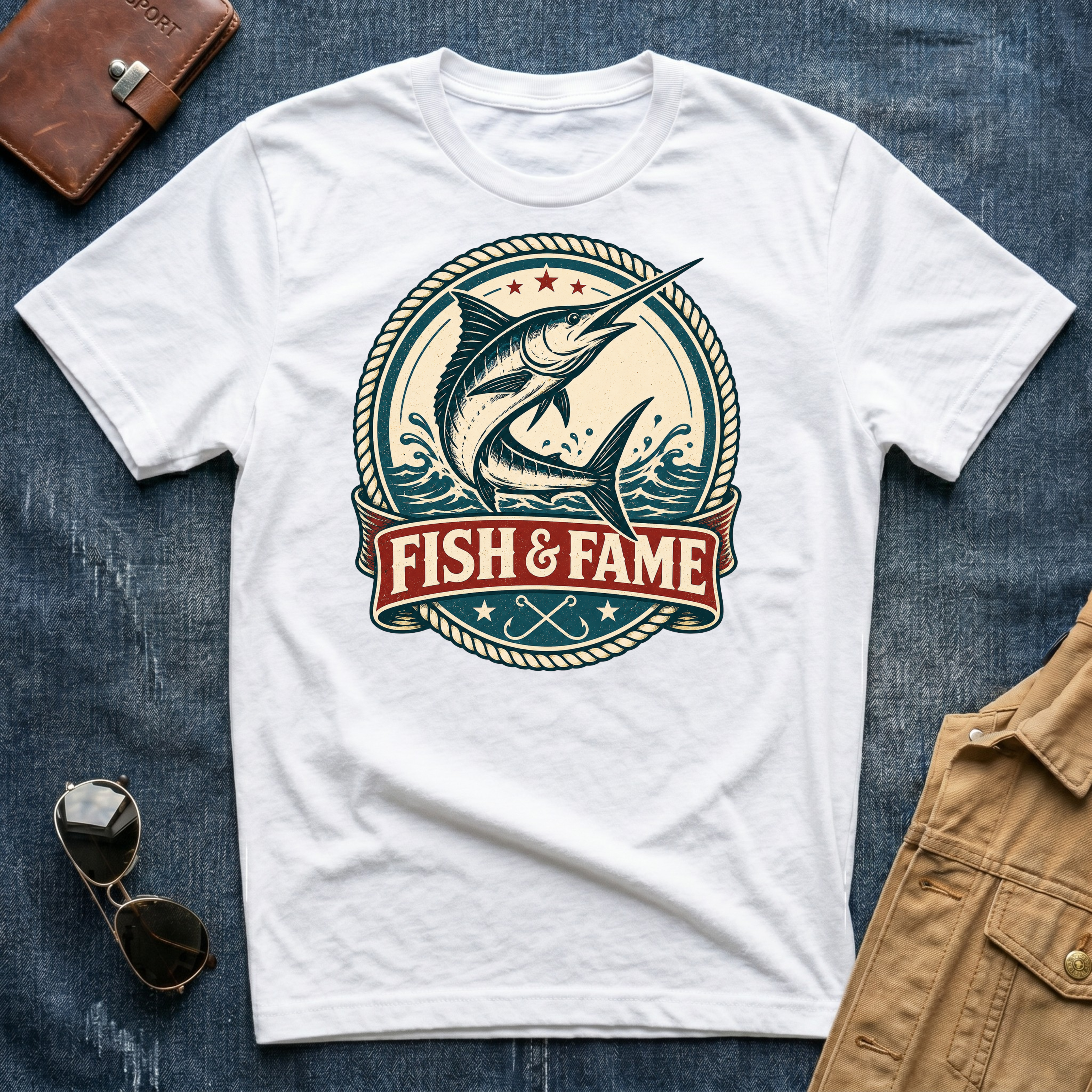 Fish & Fame Marlin T-Shirt