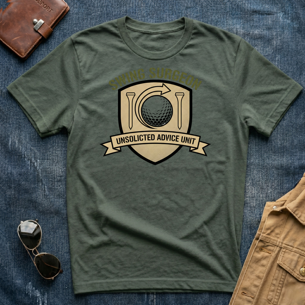 Swing Surgeon Unsolicited Advice Unit T Shirt