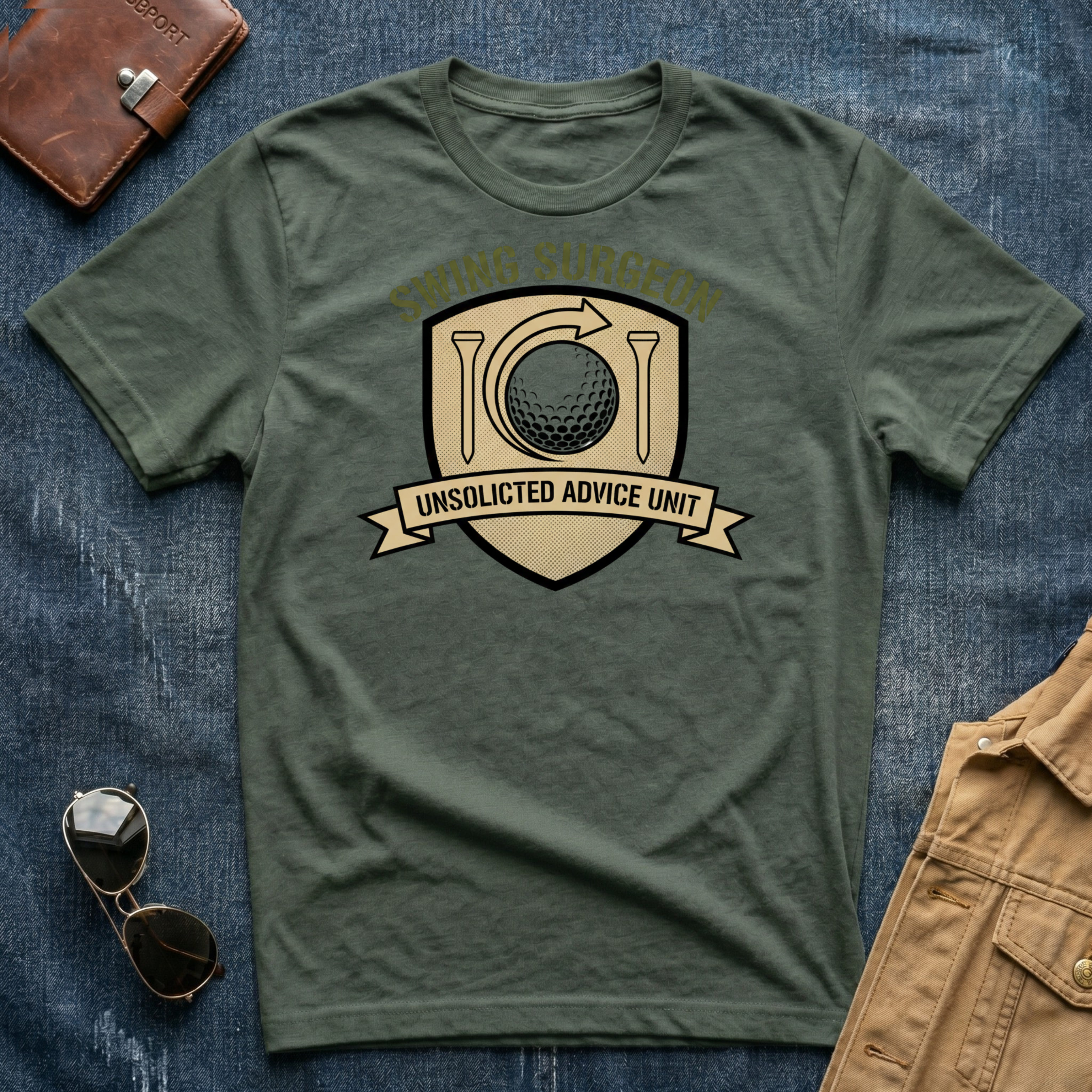 Swing Surgeon Unsolicited Advice Unit T Shirt