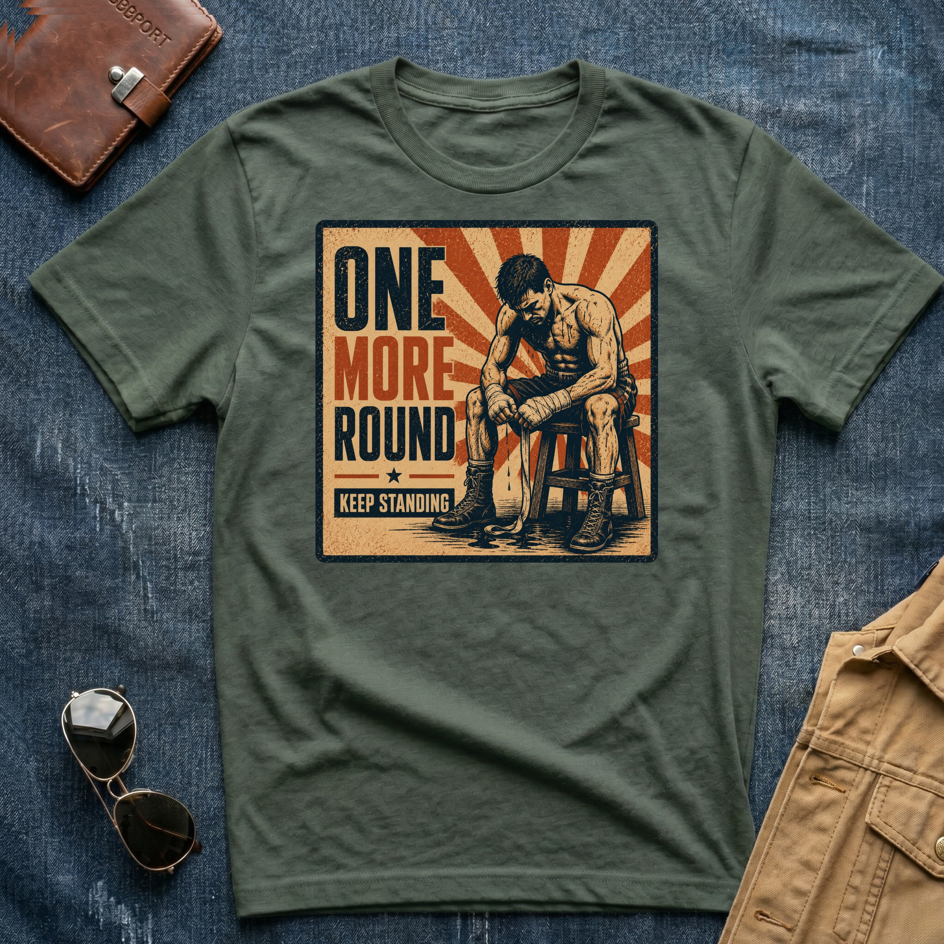 One More Round Boxing T-Shirt