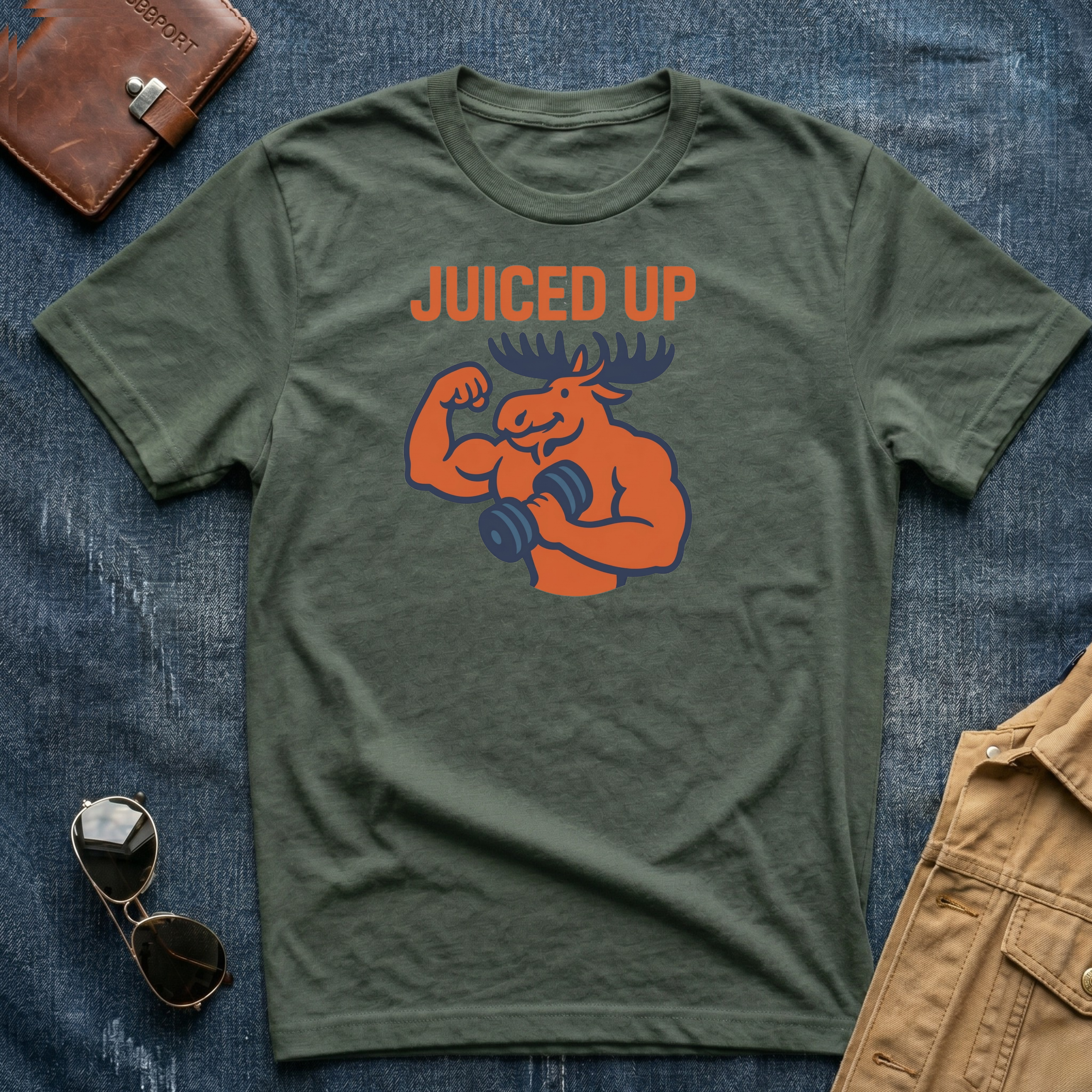 Juiced Up Moose T-Shirt
