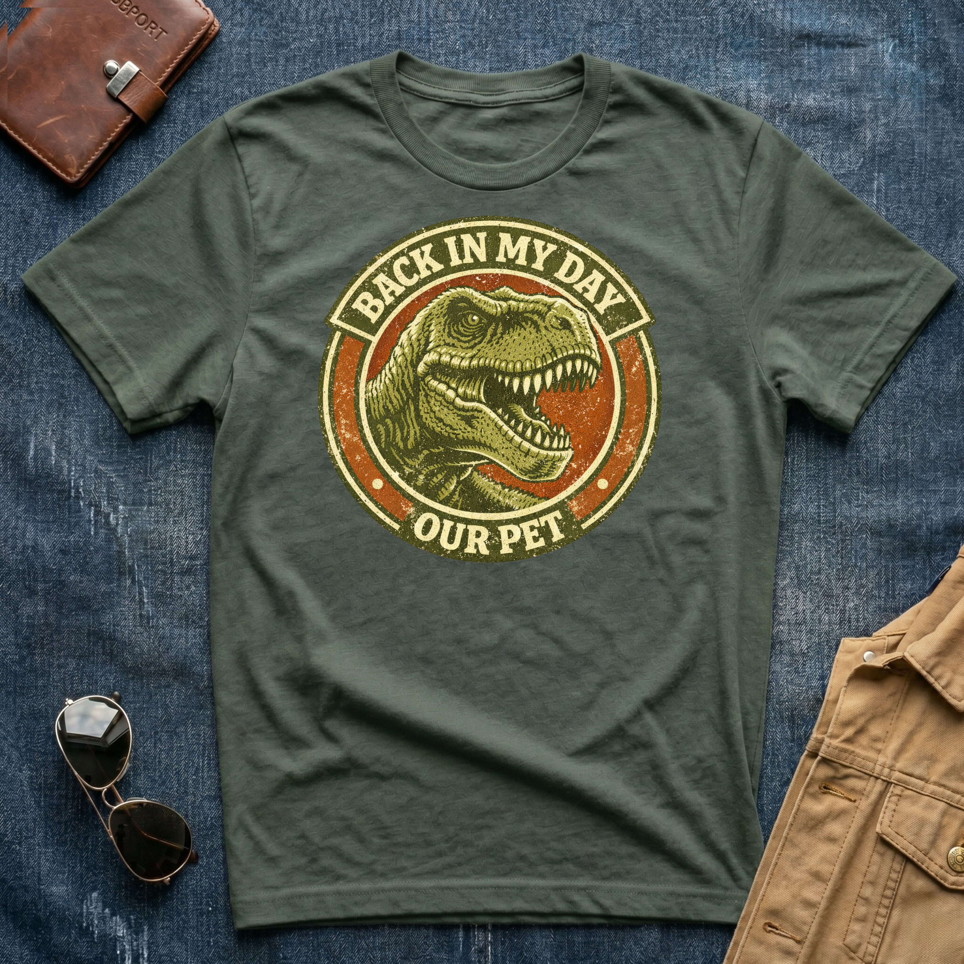Back In My Day Our Pet T Shirt