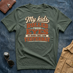 My Kids Rolled Their Eyes So Hard They Saw Yesterday T Shirt