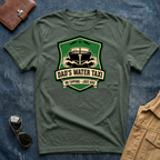 Dad’s Water Taxi No Tipping T Shirt