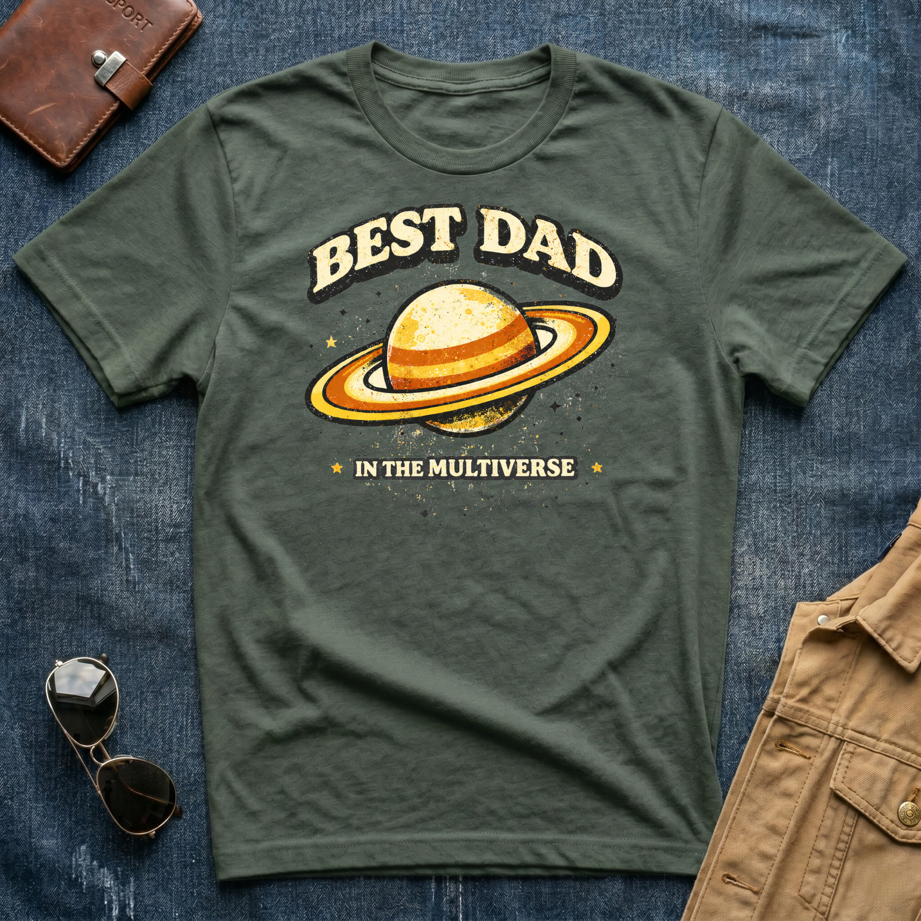 Best Dad in the Multiverse T-Shirt