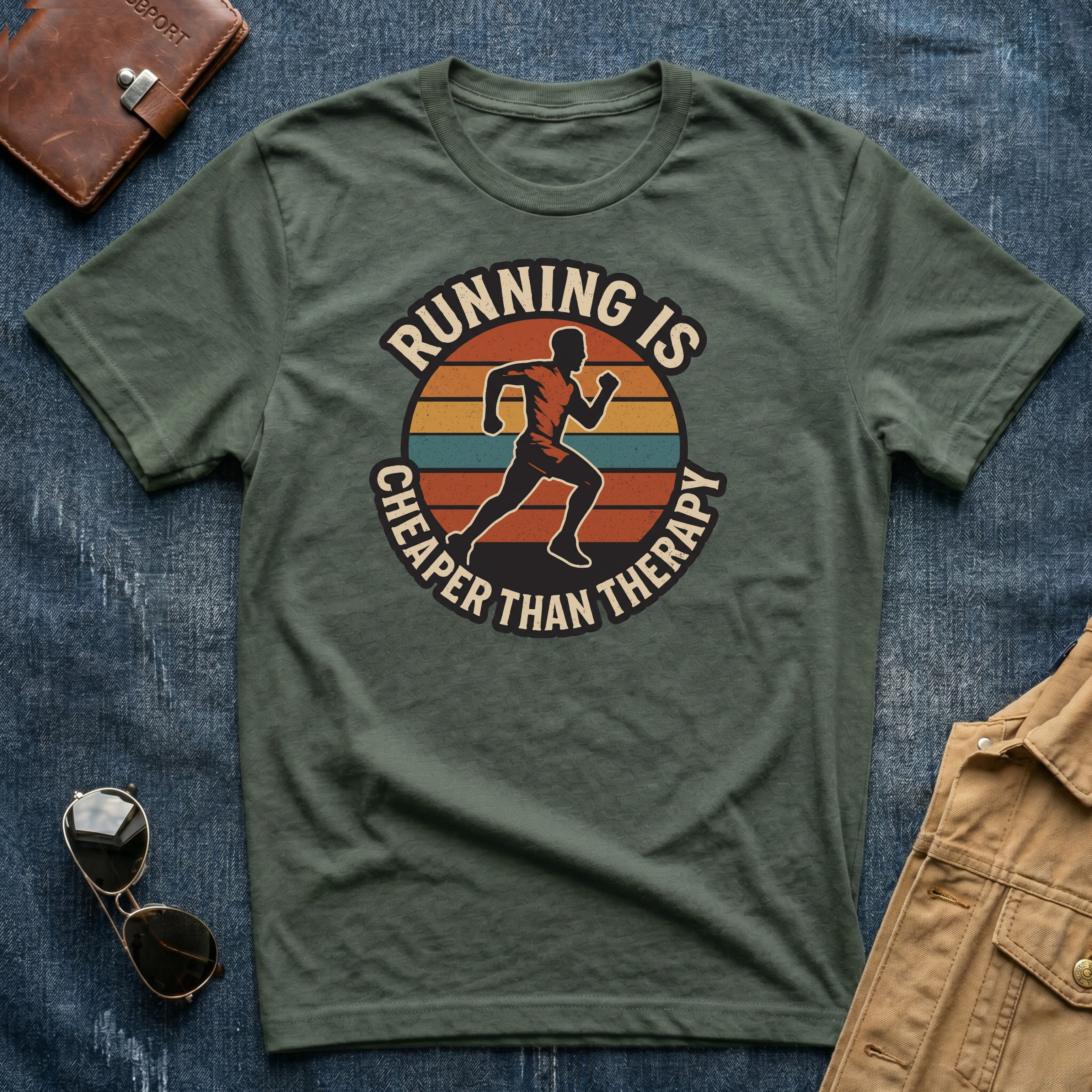 Running Cheaper Than Therapy T-Shirt