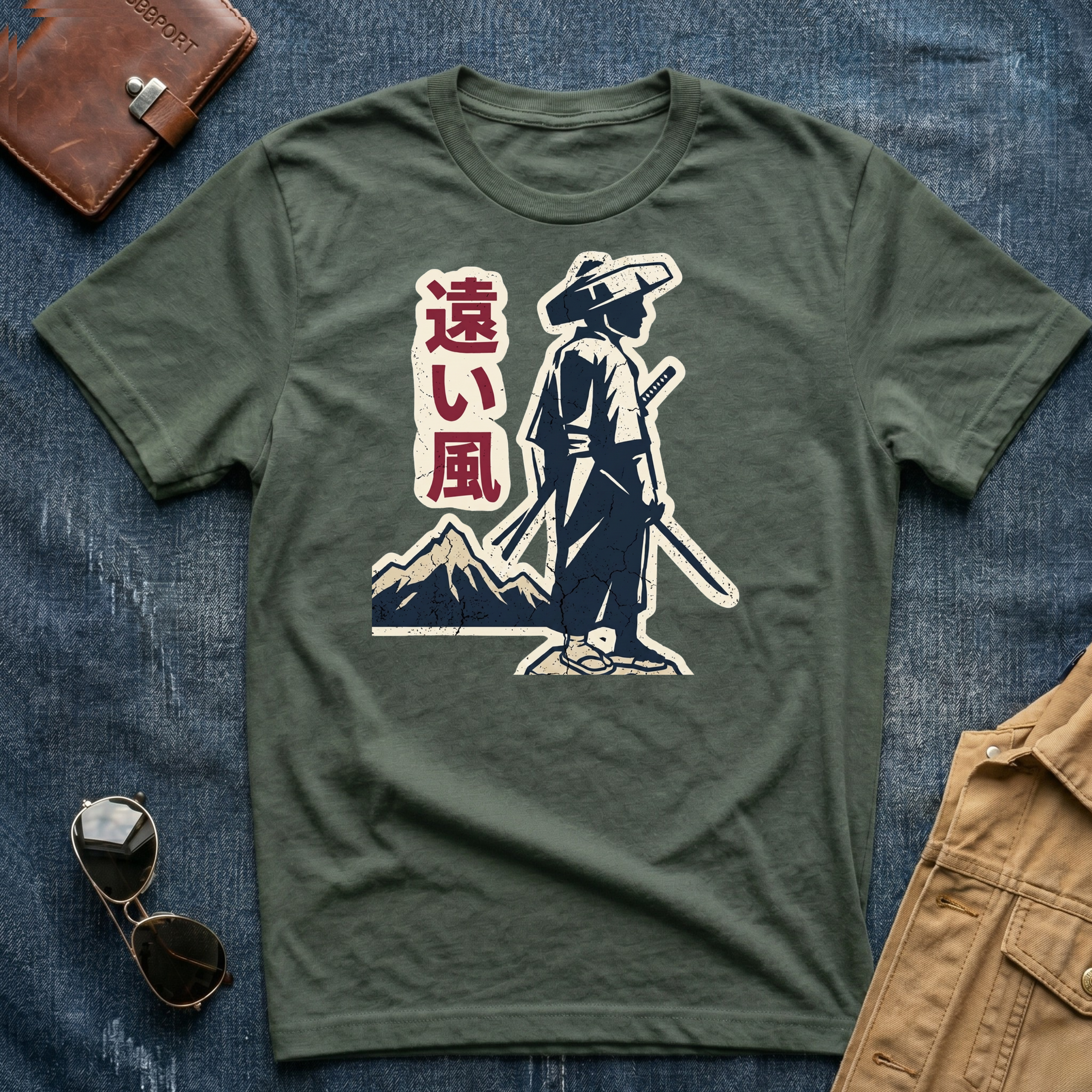 Distant Wind Katana T Shirt