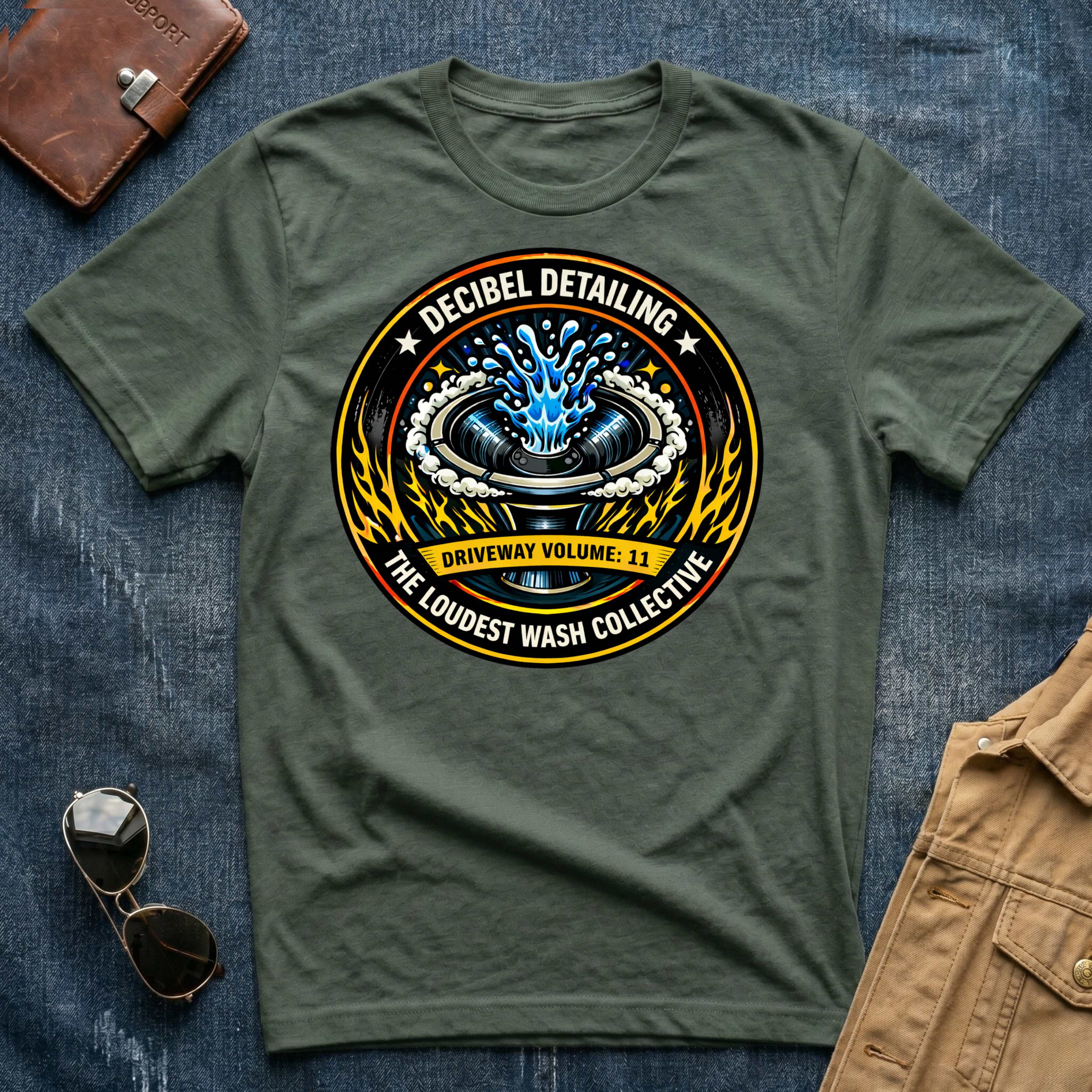 Decibel Detailing Loudest Wash Collective T-Shirt