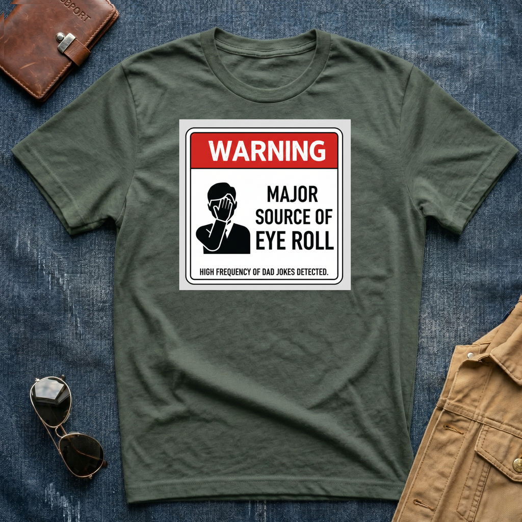 Warning: Major Source of Eye Roll T-Shirt