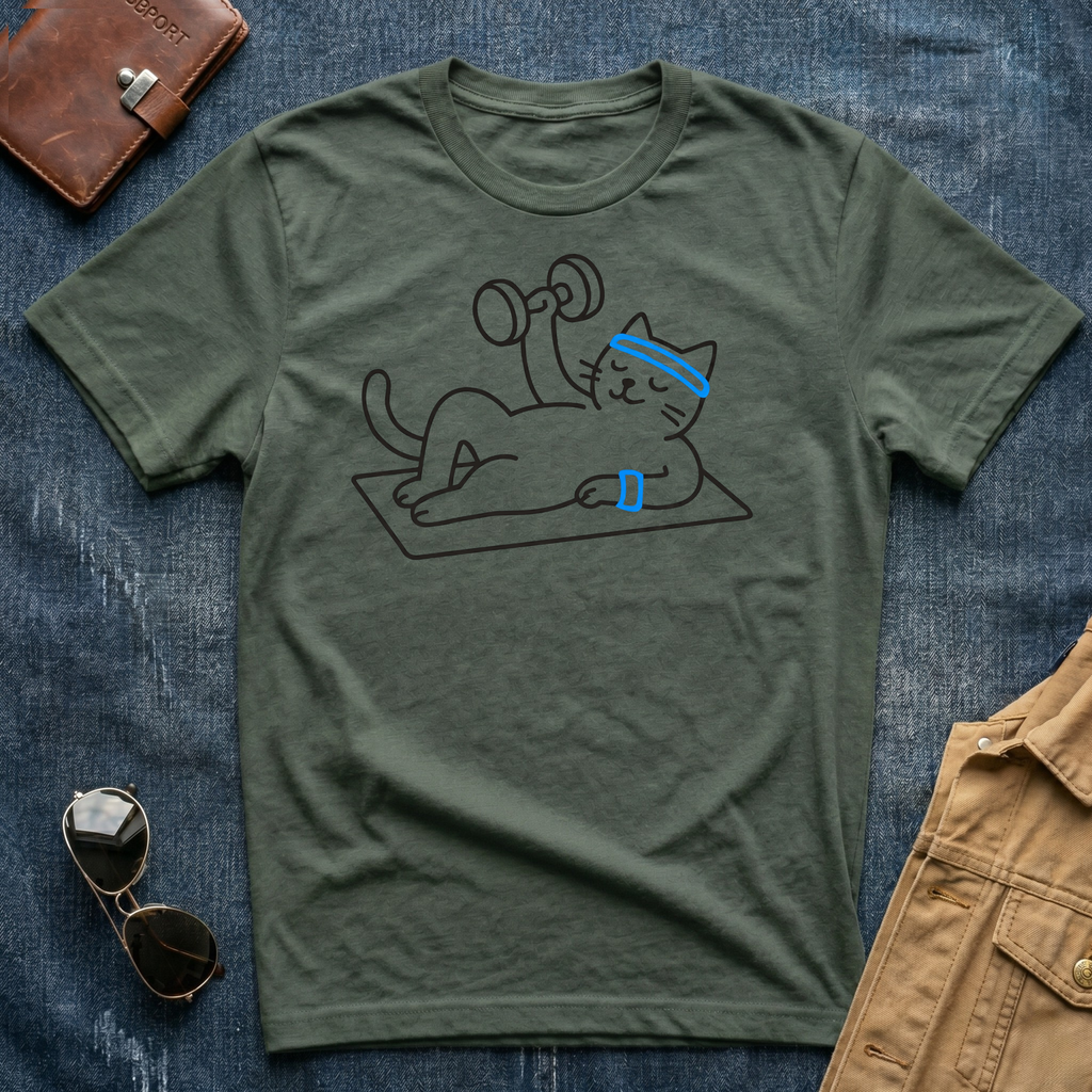 Glowing blue arcs T-Shirt