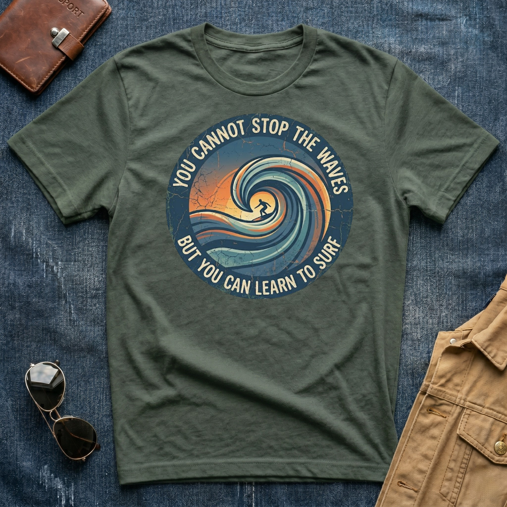 You Cannot Stop the Waves T Shirt