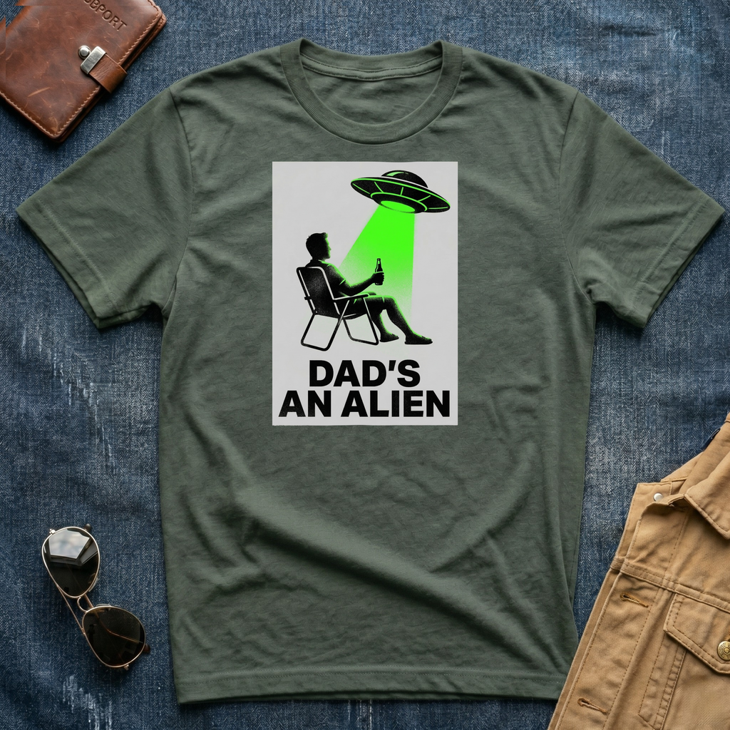 Dad's An Alien T-Shirt