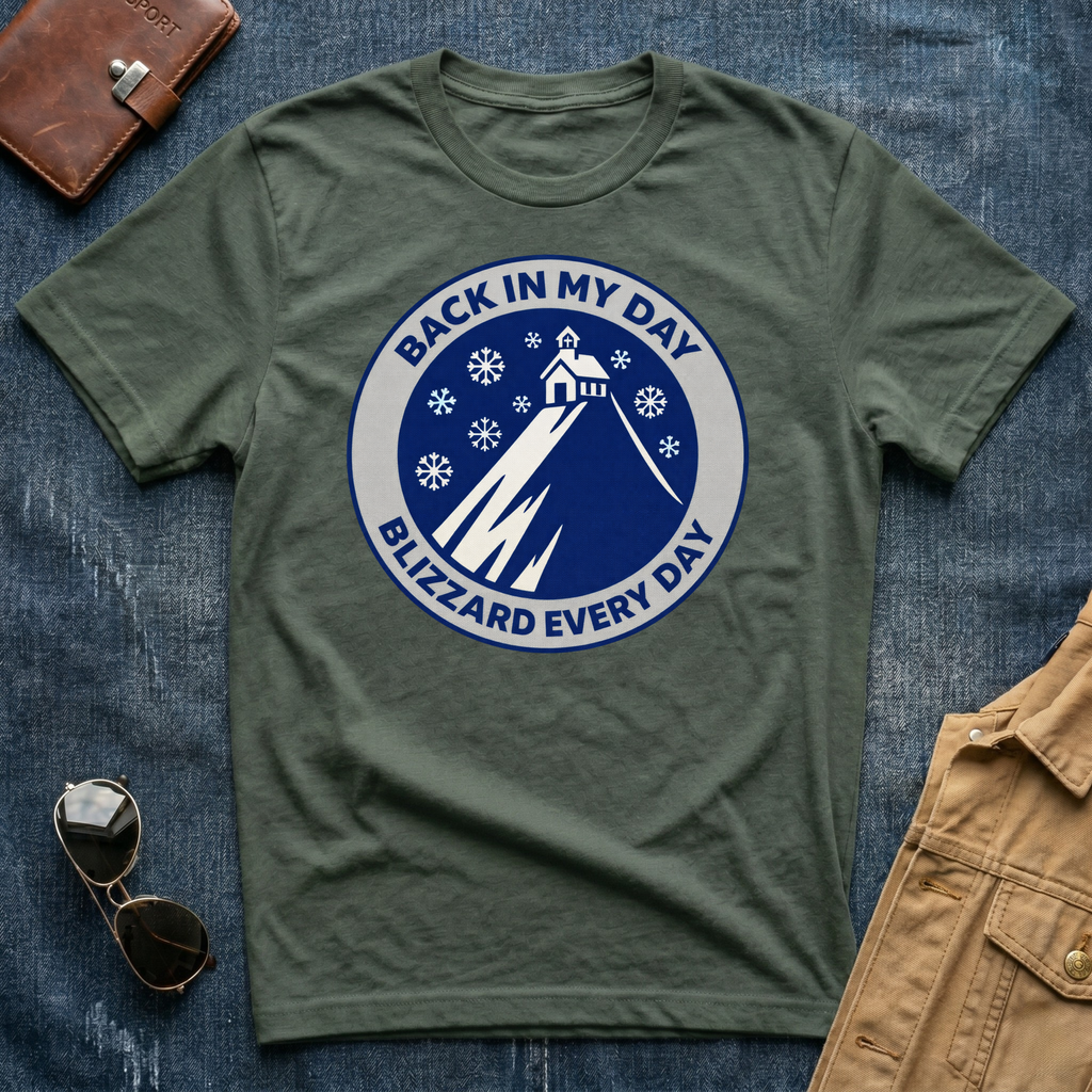 Back In My Day Blizzard Every Day T-Shirt