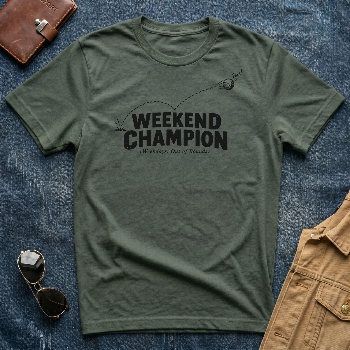 Weekend Champion Golf T-Shirt