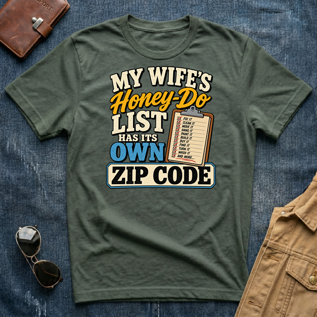 My Wife's Honey-Do List T Shirt