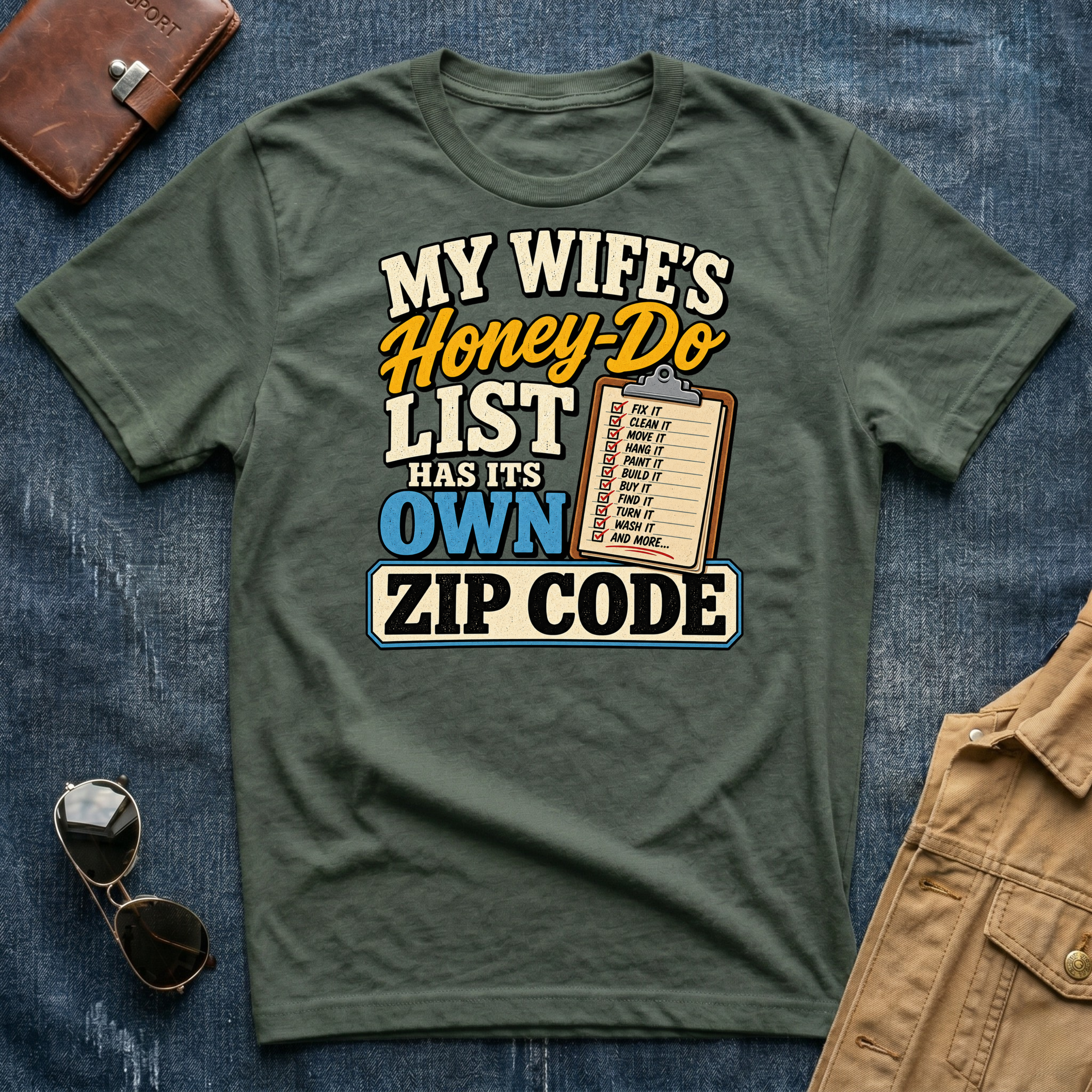 My Wife's Honey-Do List T Shirt