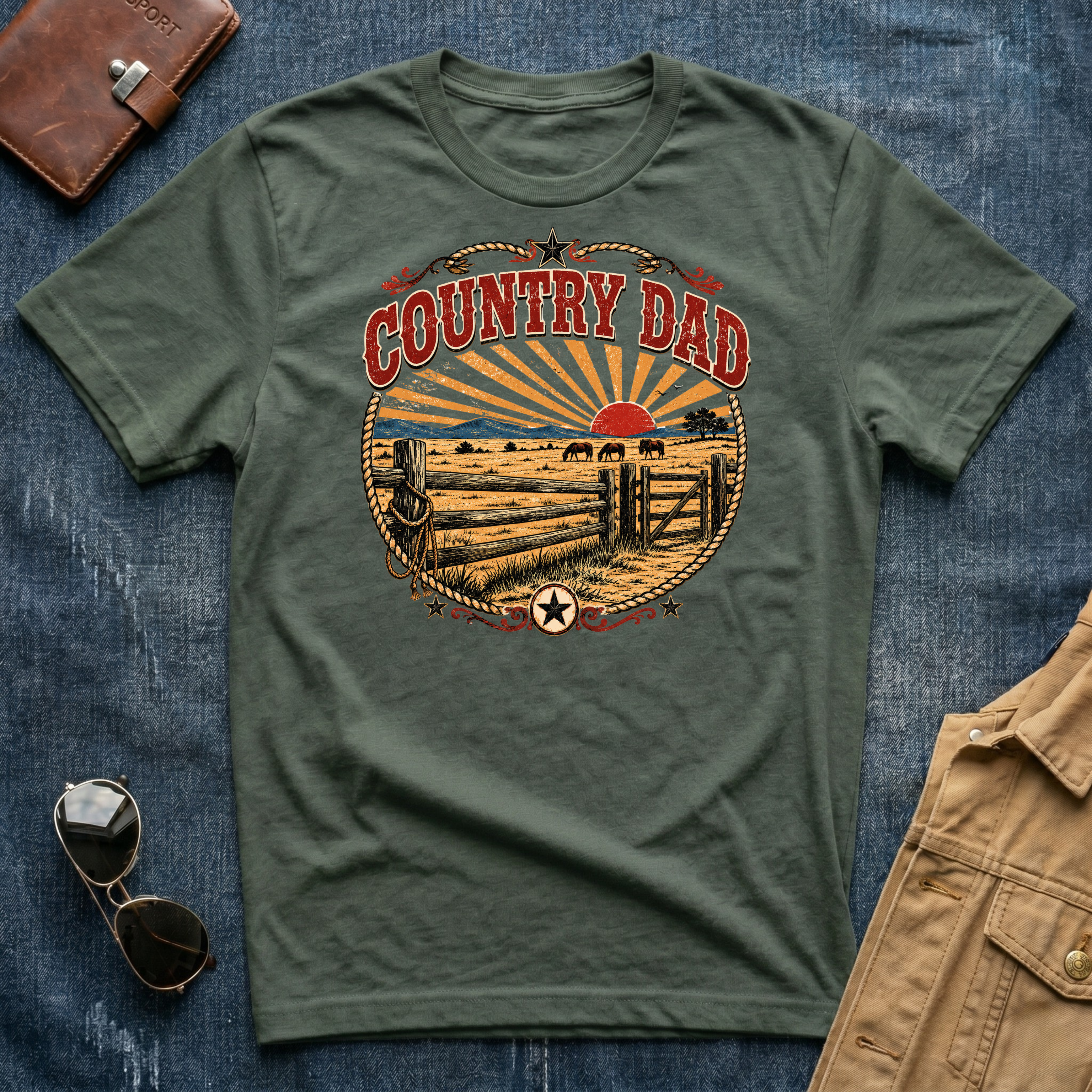 Country Dad T-Shirt