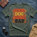 Good Dog Gone Bad Print T-Shirt