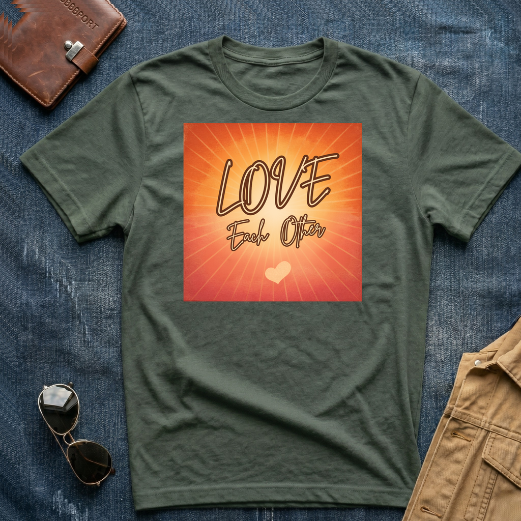 Love Each Other Sunburst T-Shirt