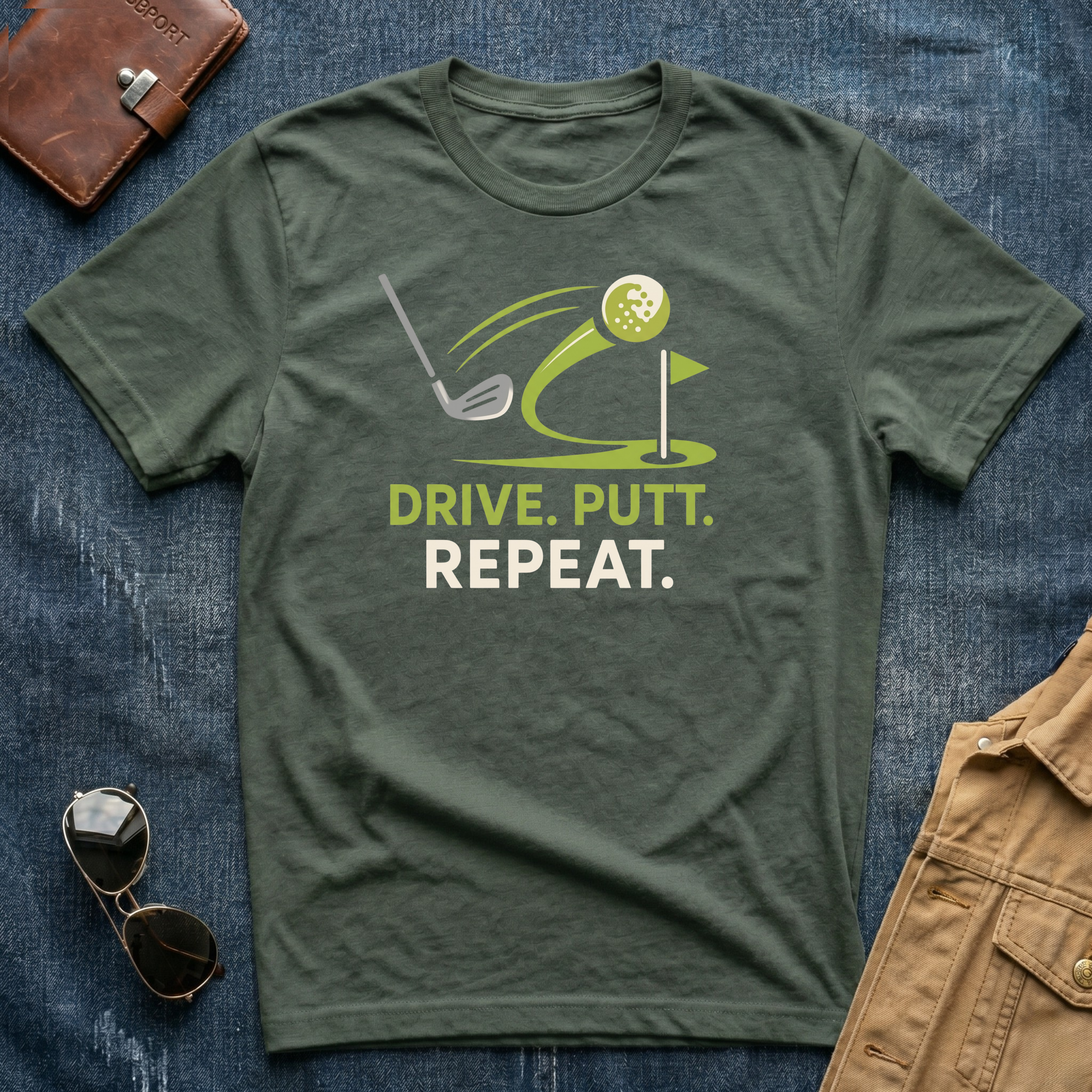 Drive Putt Repeat T-Shirt