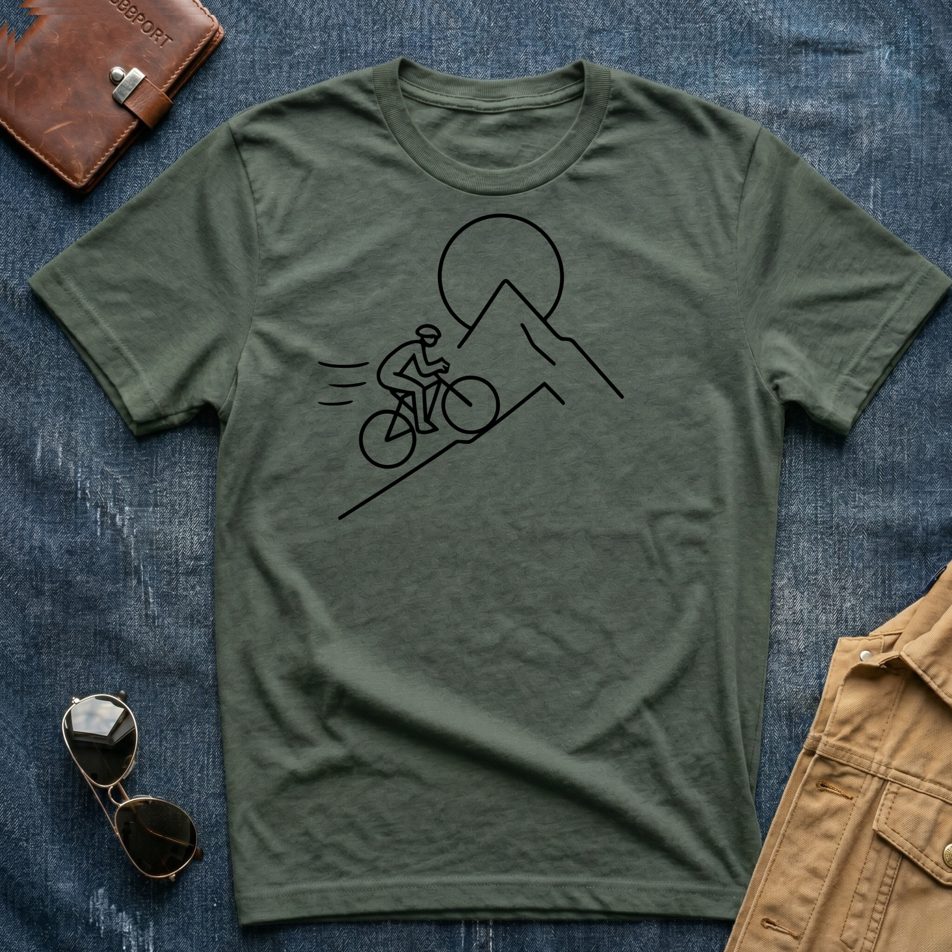 Uphill Cycle T-Shirt