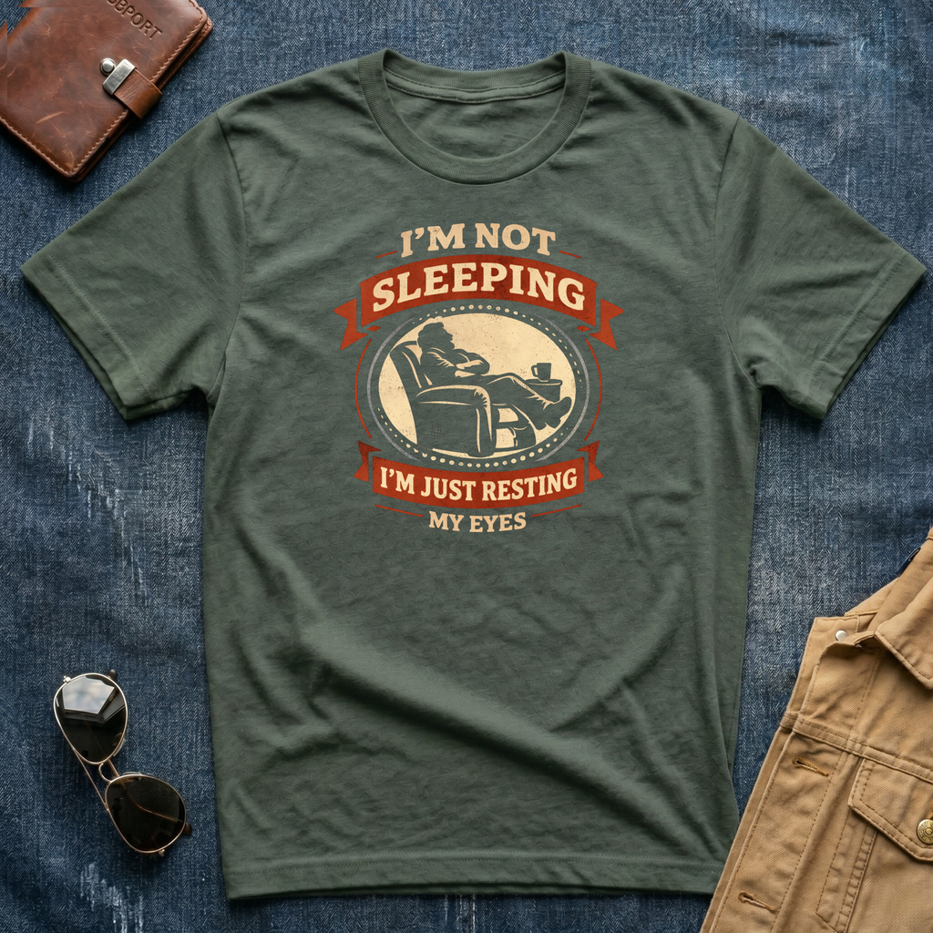 I'm Not Sleeping I'm Just Resting My Eyes T-Shirt