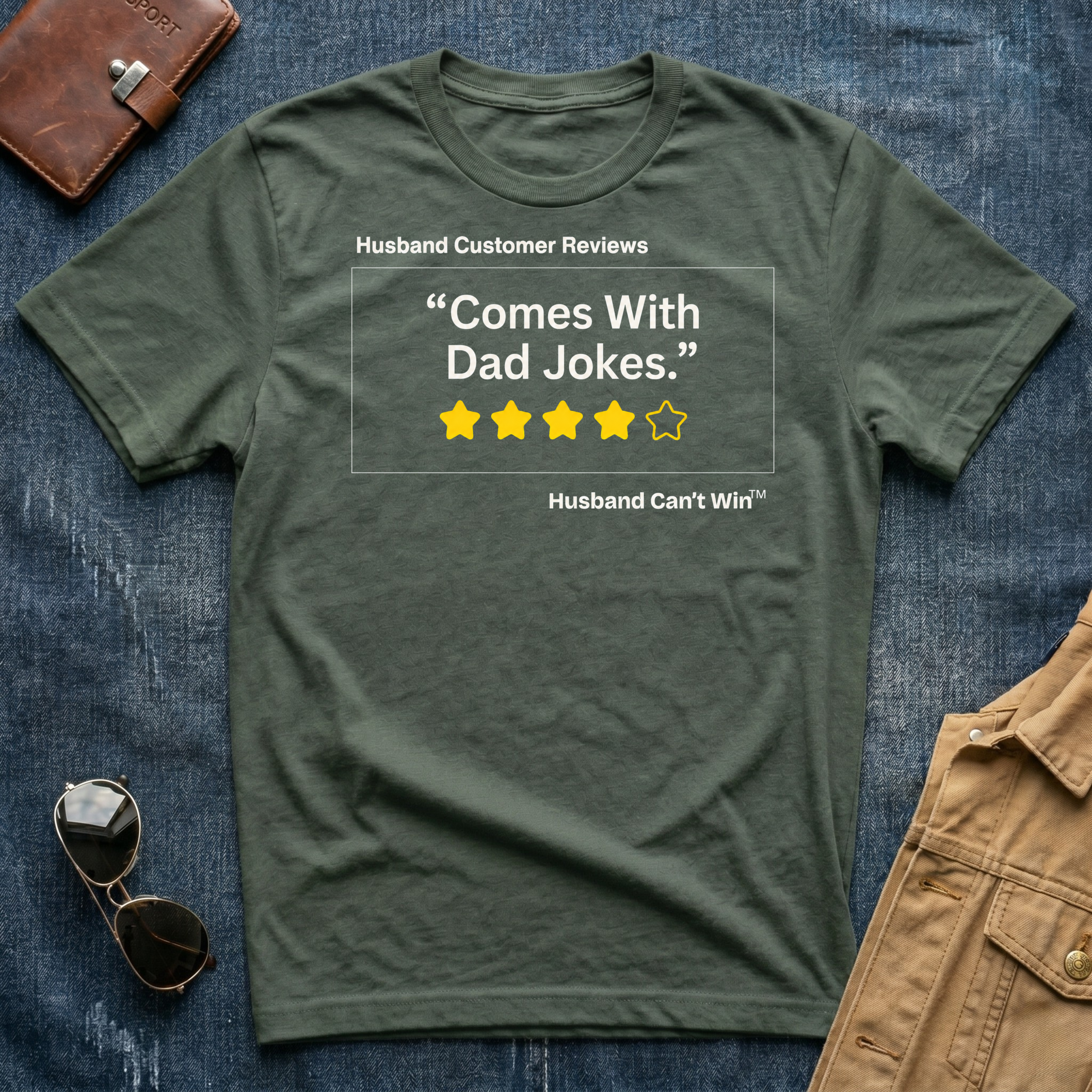HCR Comes With Dad Jokes T Shirt