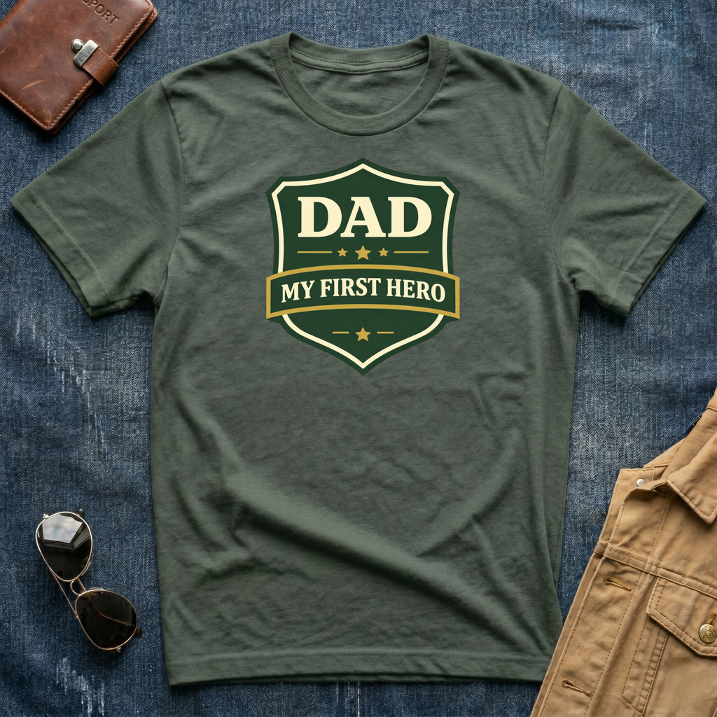 Dad My First Hero T-Shirt