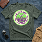 K-Pop Dad  World Tour Support Crew T Shirt