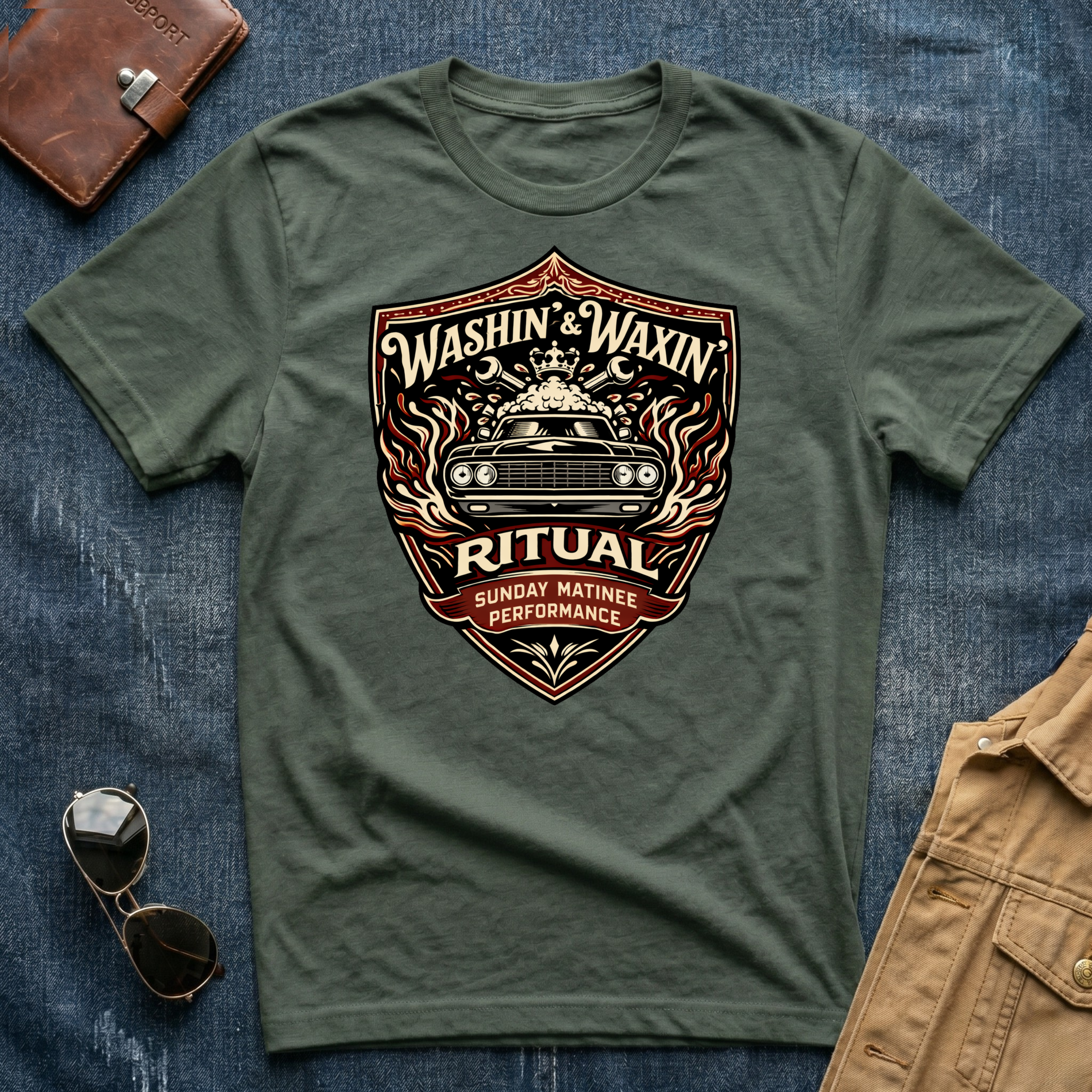 Washing and Waxing Ritual T-Shirt