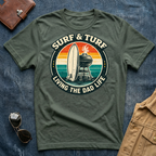 Surf & Turf Living the Dad Life T-Shirt