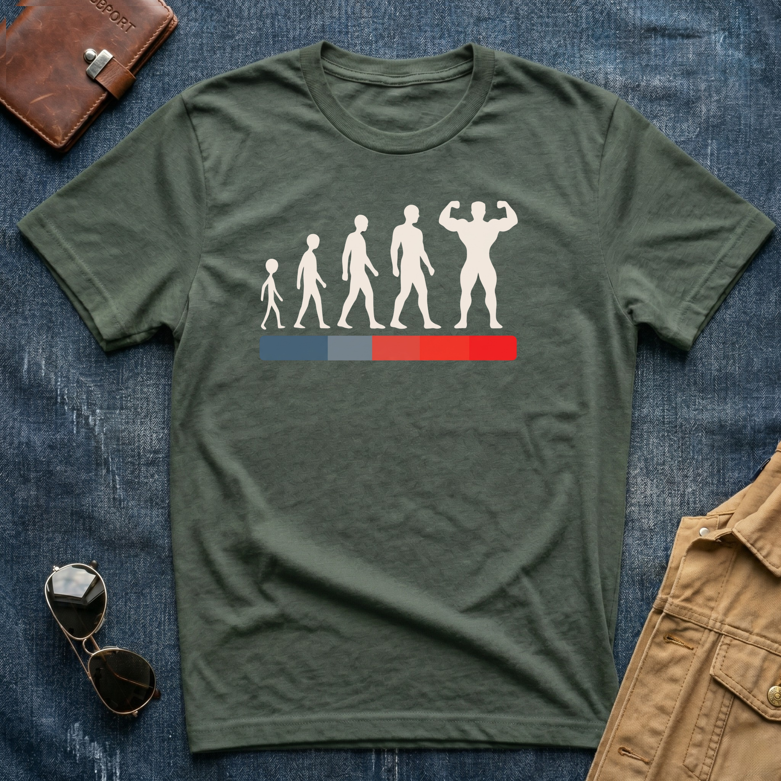 Evolution of Strength T-Shirt