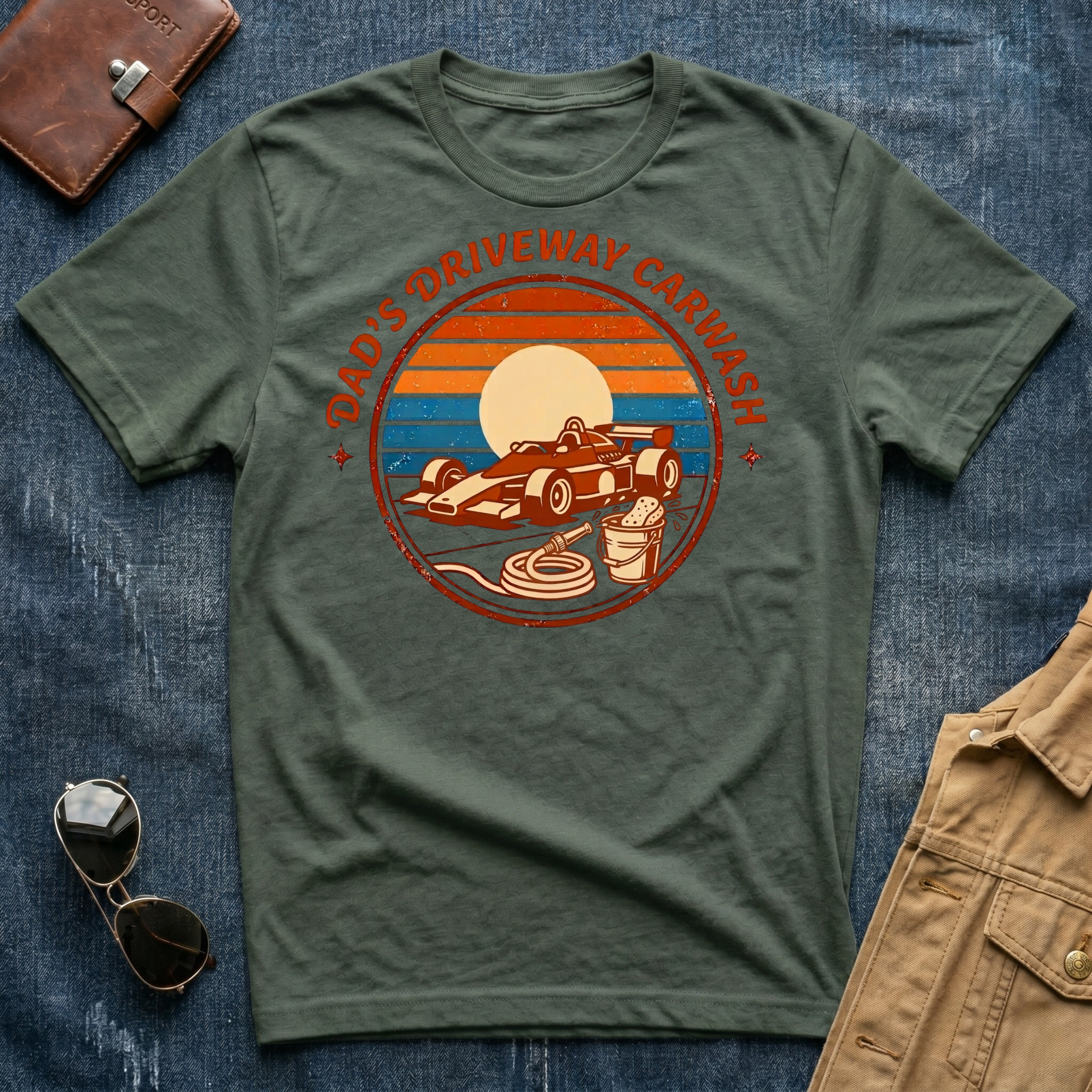 Dad's Driveway Carwash T-Shirt