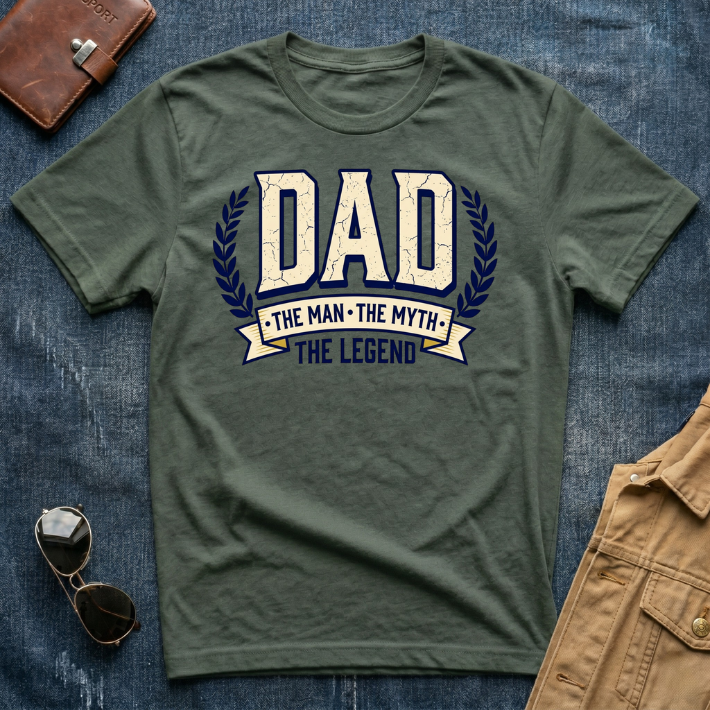 Dad The Man The Myth The Legend T Shirt