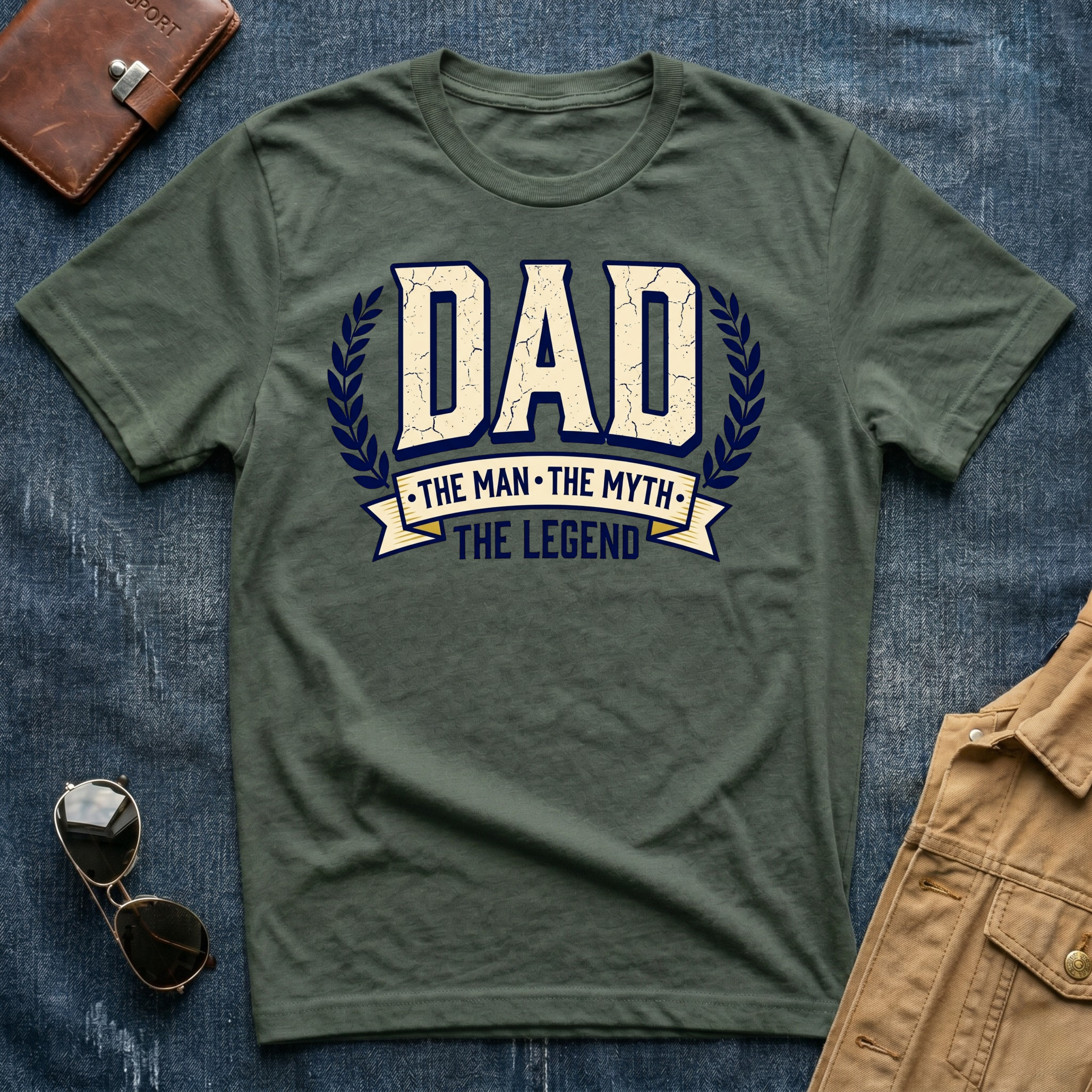 Dad The Man The Myth The Legend T Shirt